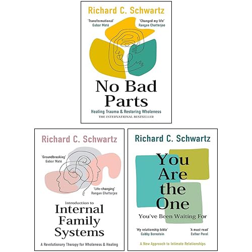 Richard Schwartz 3 Books Collection Set (No Bad Parts, Introduction To Internal Family Systems & You Are The One Youve Been Wait