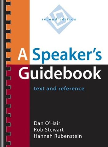 A Speaker's Guidebook: Text and Reference,Used