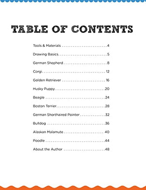 Lets Draw Dogs: Learn to draw a variety of dogs and puppies step by step! (Lets Draw, 2),Used