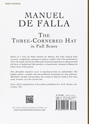 The ThreeCornered Hat in Full Score (Dover Miniature Scores: Orchestral),Used