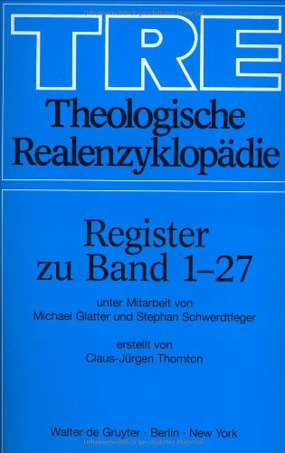 Theologische Realenzyklopadie, Tre: 127 (German Edition),Used