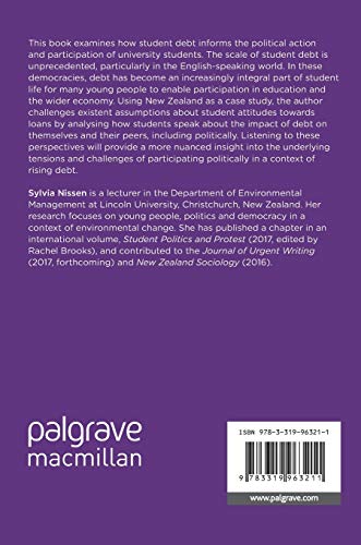 Student Debt and Political Participation (Palgrave Studies in Young People and Politics),Used