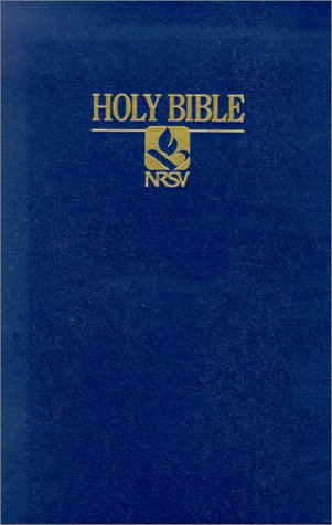 Holy Bible New Revised Standard Version/Pew,Navy,Used
