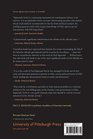 The Overthrow of Allende and the Politics of Chile, 19641976 (Pitt Latin American Series),Used