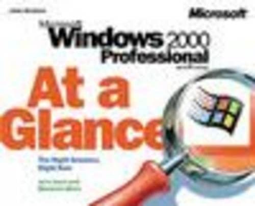 Microsoft Windows 2000 Professional at a Glance (EuAt a Glance),Used