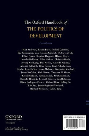 The Oxford Handbook of the Politics of Development (Oxford Handbooks),Used