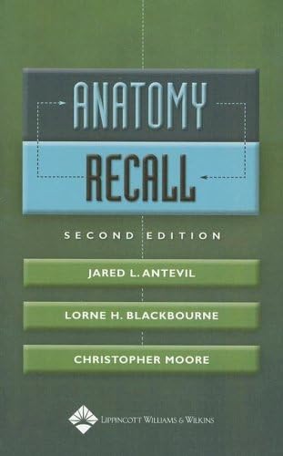 Anatomy Recall Second Edition (Recall),Used