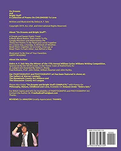 On Dreams and Bright Stuff: A Collection of Poems To Love On CHILDHOOD,Used