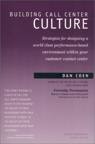 Building Call Center Culture,Used