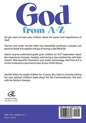 God from AZ: A Child's Guide to Learning about God,Used