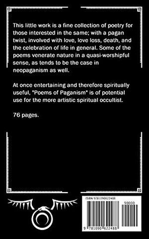 Poems of Paganism: Songs of Love and Life,Used