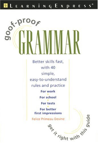 GoofProof Grammar,Used