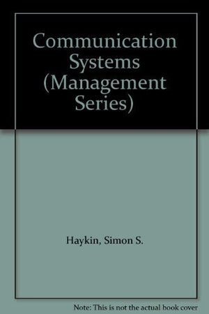 Communication Systems (Management Series)-used