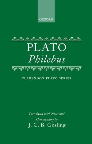 Philebus (Clarendon Plato Series),Used