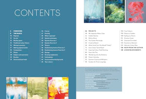 Abstract Painting: 20 projects and creative techniques in acrylic & mixed media,Used