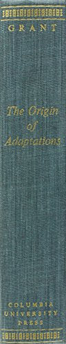 The Origins of Adaptations,Used