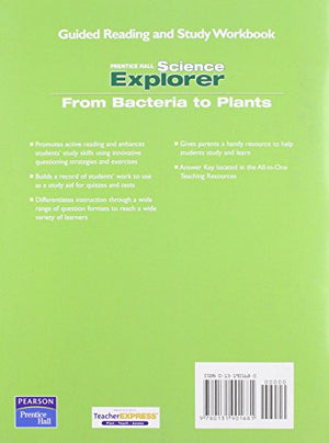 Science Explorer: Bacteria To Plants,Used