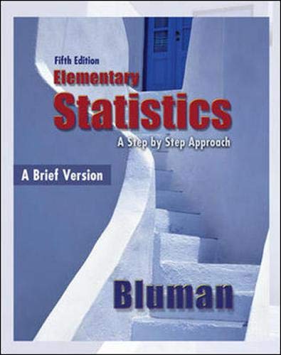 Elementary Statistics, A Brief Version,New