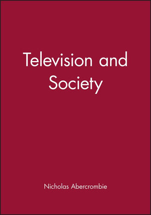 Television and Society (University of Cambridge Oriental),Used
