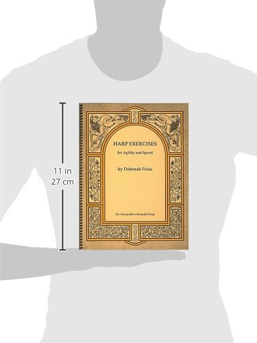 Harp Exercises For Speed And Agility For NonPedal & Pedal Harps,Used