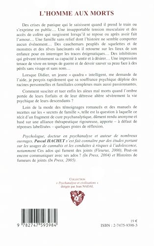 L'homme aux morts: Un analysant porteur de fantmes en lignes paternelle et maternelle (French Edition),Used