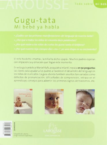 Gugu Tata Mi beb ya habla (Todo Sobre Mi Bebe / All About My Baby) (Spanish Edition),Used