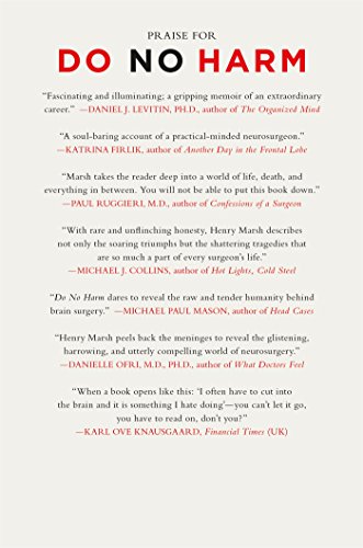 Do No Harm: Stories of Life, Death, and Brain Surgery,Used
