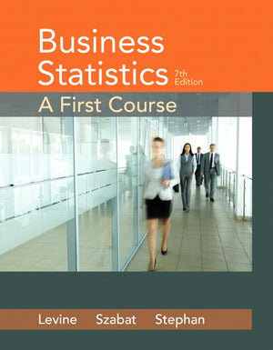 Business Statistics: A First Course,Used