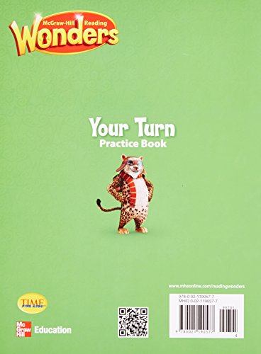 Reading Wonders, Grade 4, Your Turn Practice Book (ELEMENTARY CORE READING),Used