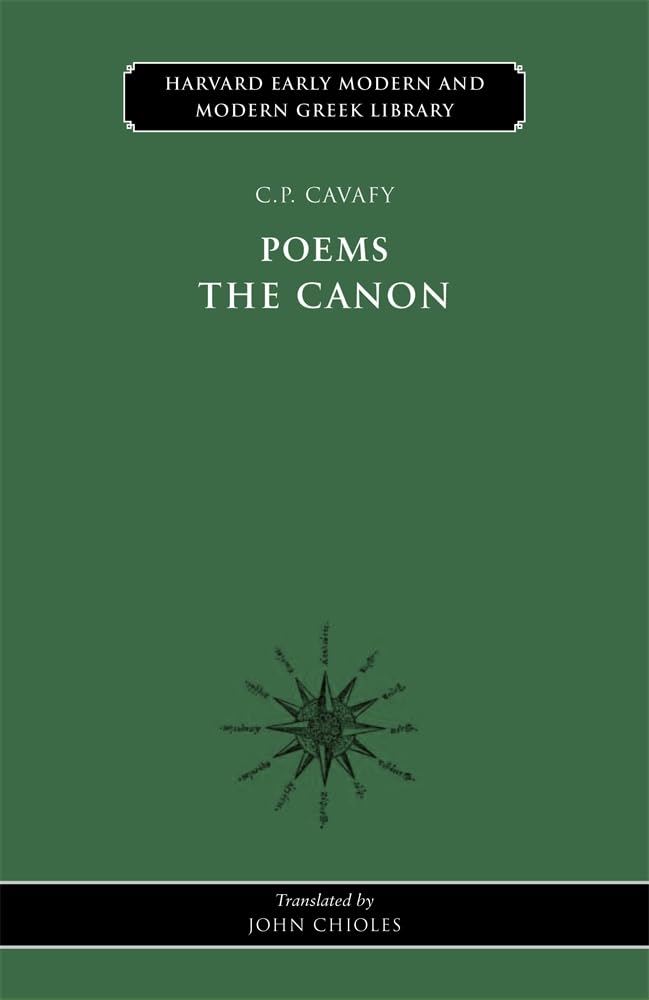 Poems: The Canon (Harvard Early Modern and Modern Greek Library),Used