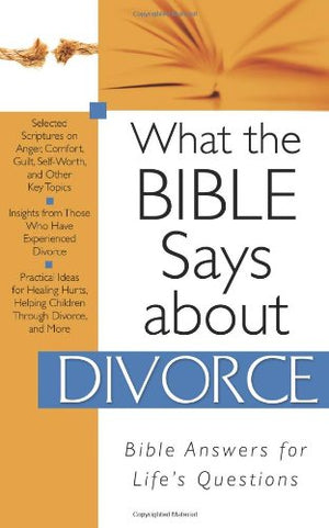 What The Bible Says About Divorce,Used