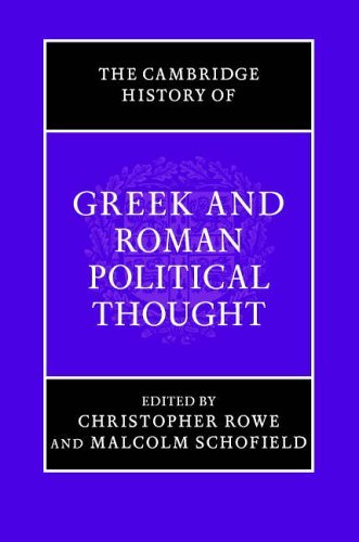 The Cambridge History of Greek and Roman Political Thought (The Cambridge History of Political Thought),Used
