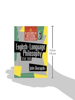 EnglishLanguage Philosophy 1750 to 1945 (History of Western Philosophy),Used