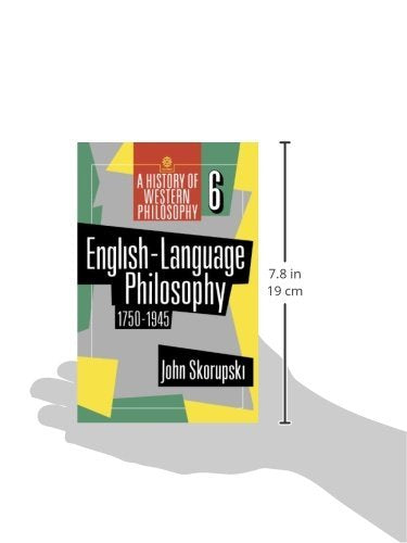 EnglishLanguage Philosophy 1750 to 1945 (History of Western Philosophy),Used