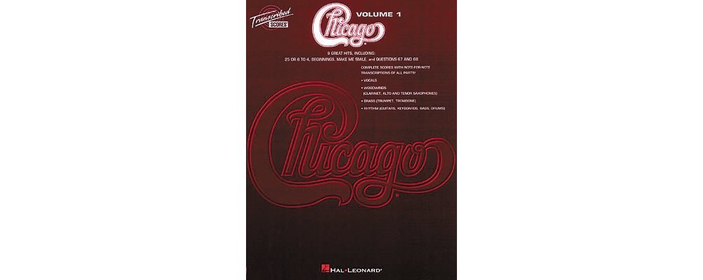 Chicago  Transcribed Scores Volume 1