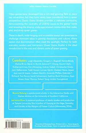 Queer Game Studies,Used