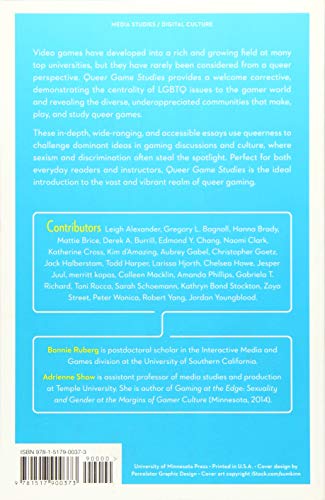 Queer Game Studies,Used