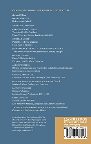 Imagining the Medieval Afterlife (Cambridge Studies in Medieval Literature, Series Number 114),Used