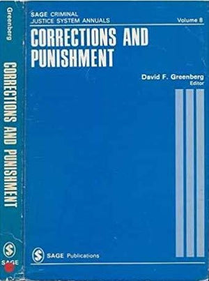 Corrections And Punishment (Sage Criminal Justice System Annuals, Vol. 8)-used