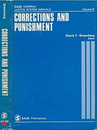 Corrections And Punishment (Sage Criminal Justice System Annuals, Vol. 8)-used