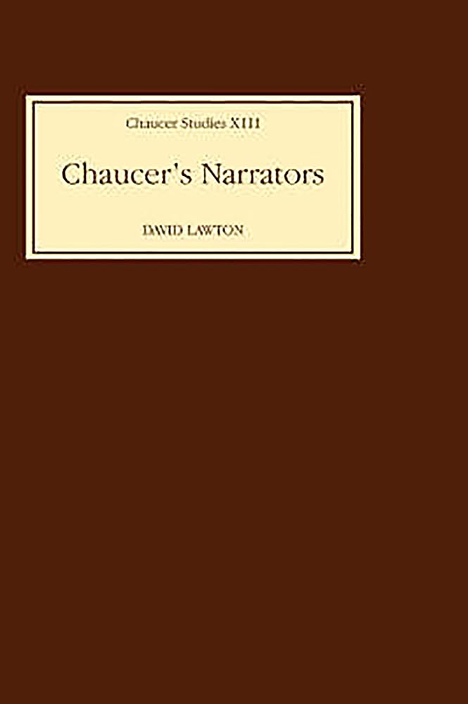 Chaucer'S Narrators (Chaucer Studies, 13) (Volume 13),Used