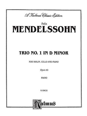 Trio in D Minor, Op. 49 (Kalmus Edition),Used