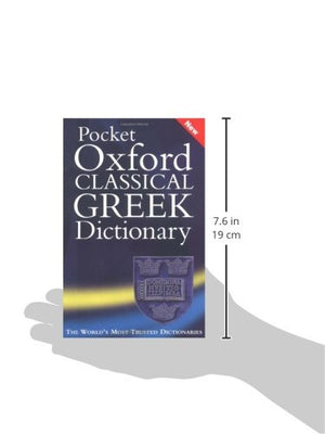 Pocket Oxford Classical Greek Dictionary,Used