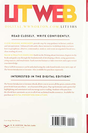 The Norton Introduction To Literature,New