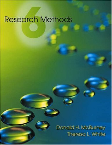 Research Methods (with InfoTrac) (Available Titles CengageNOW),Used