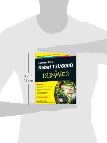 Canon EOS Rebel T3i / 600D For Dummies,Used