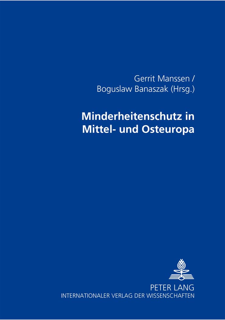 Minderheitenschutz in Mittel und Osteuropa (German Edition),Used