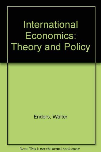 International Economics: Theory and Policy,Used
