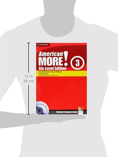 American More! SixLevel Edition Level 3 Teacher's Resource Book with Testbuilder CDROM/Audio CD,Used