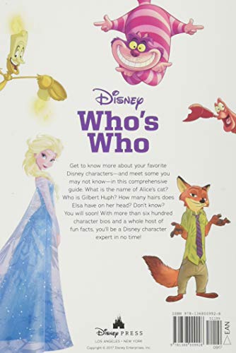 Disney Who'S Who,Used